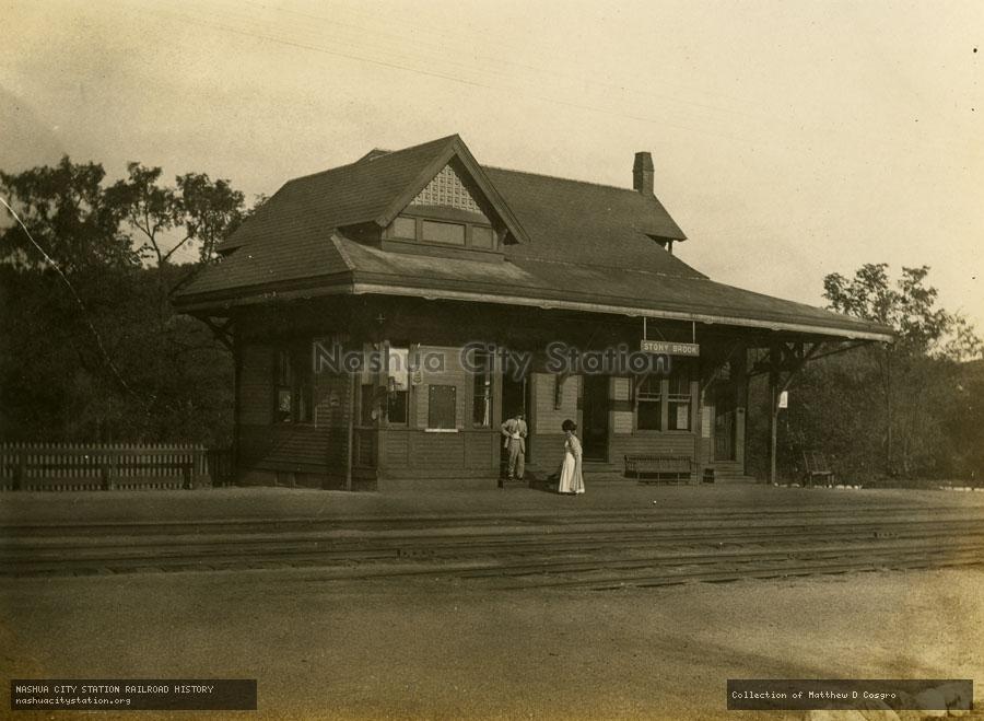 Postcard: Stony Brook Station